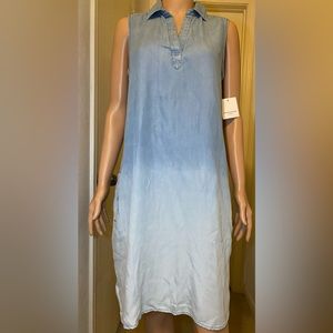 Sleeveless Denim Dress Medium